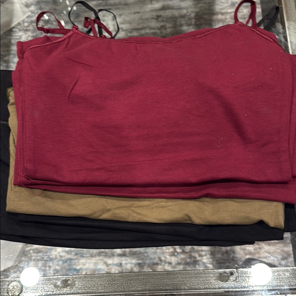 BOGO SALE!!!!! ππππ
Assorted Tank Tops / adjustable straps in built-in bra - Picture 6 of 8